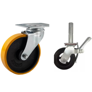 Locação de rodízios para andaime com e sem trava