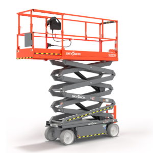 Locação de Plataforma Elevatória Tesoura 12 metros